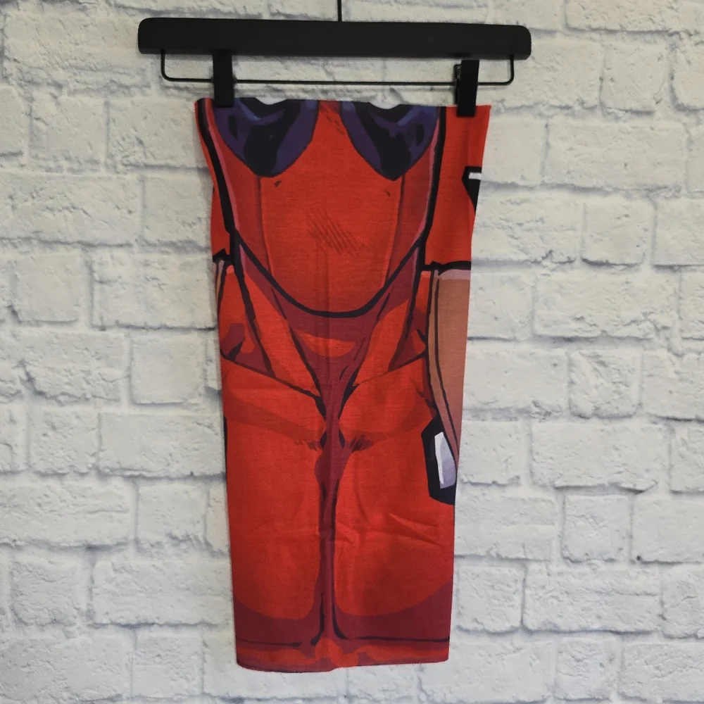 Marvel Deadpool Neck Gaiter Face Cover Cosplay Mask Scarf New